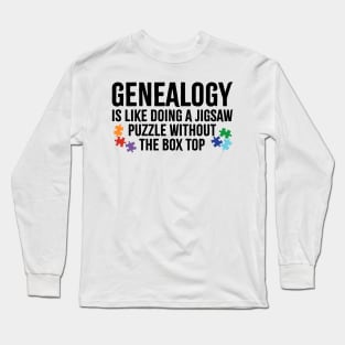 Genealogy Gift Long Sleeve T-Shirt